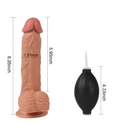 Honey Play Box Deal - Squirting Realistic Suction Cup Dildo 6 Inch 13 Honey Play Box Deal - Squirting Realistic Suction Cup Dildo 6 Inch