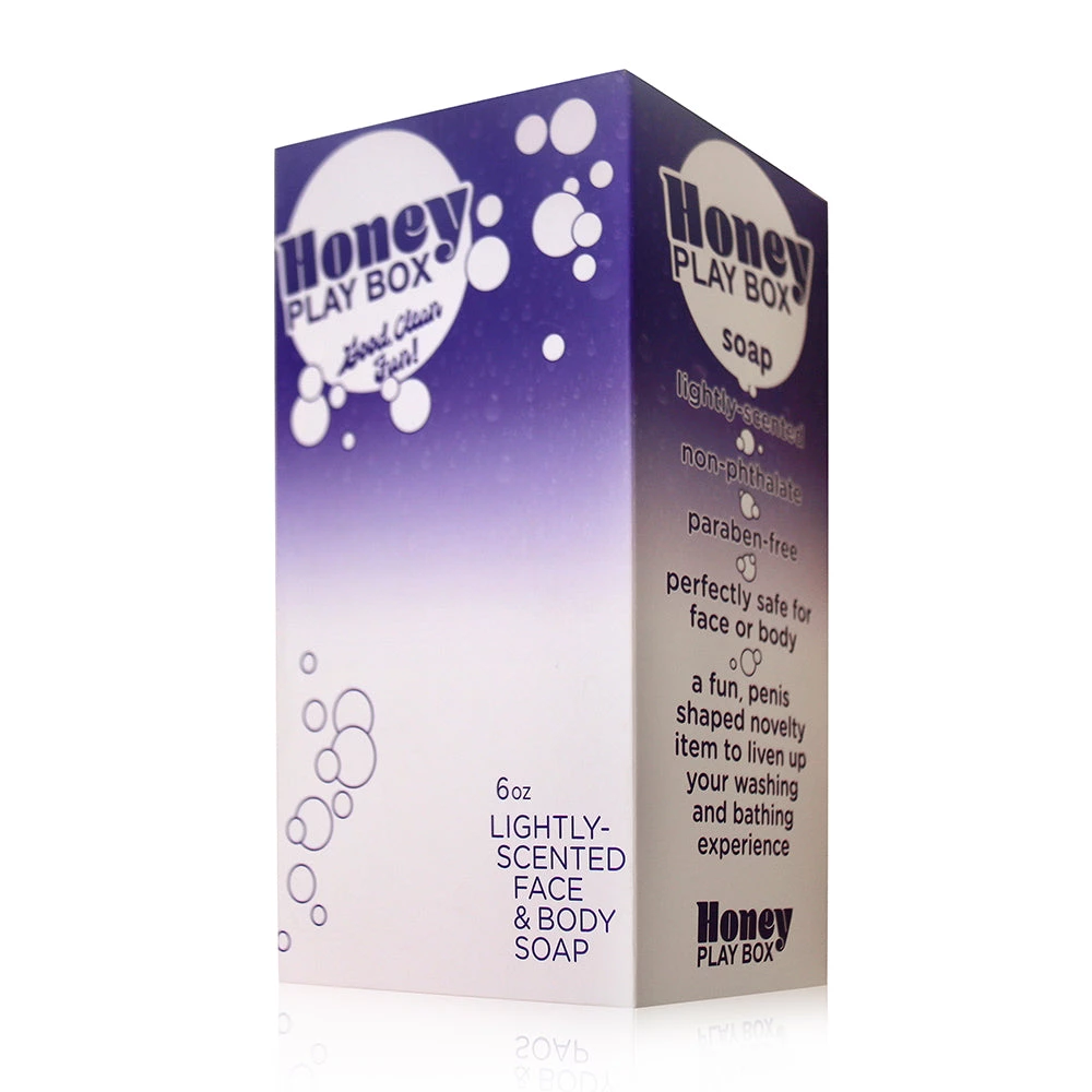 Honey Play Box Penis Shaped Novelty Soap Lubes & Better Sex 4 Honey Play Box Penis Shaped Novelty Soap Lubes & Better Sex
