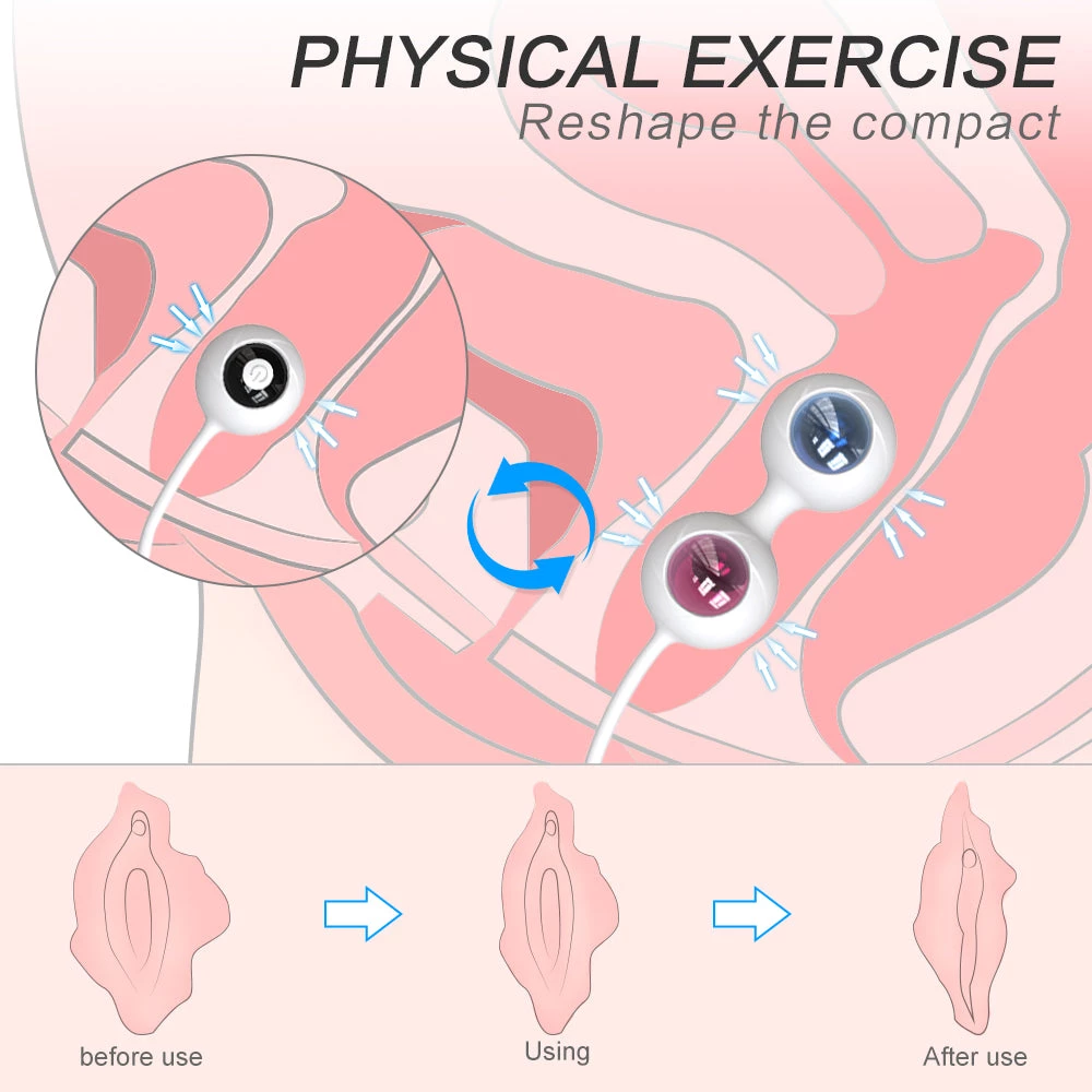 Honey Play Box Freezer- Ben Wa Ball Remote Control Kegel Ball Exercises Set Vibrators 2 Honey Play Box Freezer- Ben Wa Ball Remote Control Kegel Ball Exercises Set Vibrators