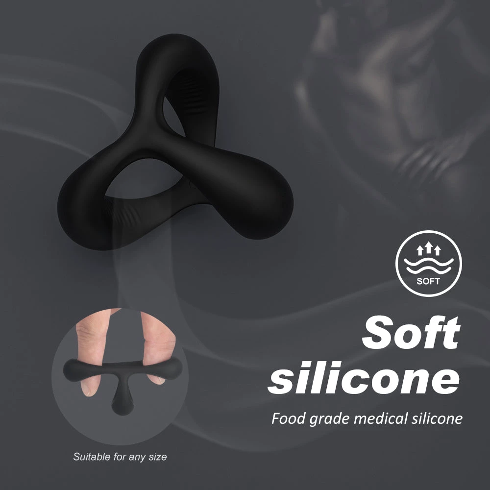 Honey Play Box Penis Toys Black Rider - Versatile Silcone Penis Ring 5 Honey Play Box Penis Toys Black Rider - Versatile Silcone Penis Ring