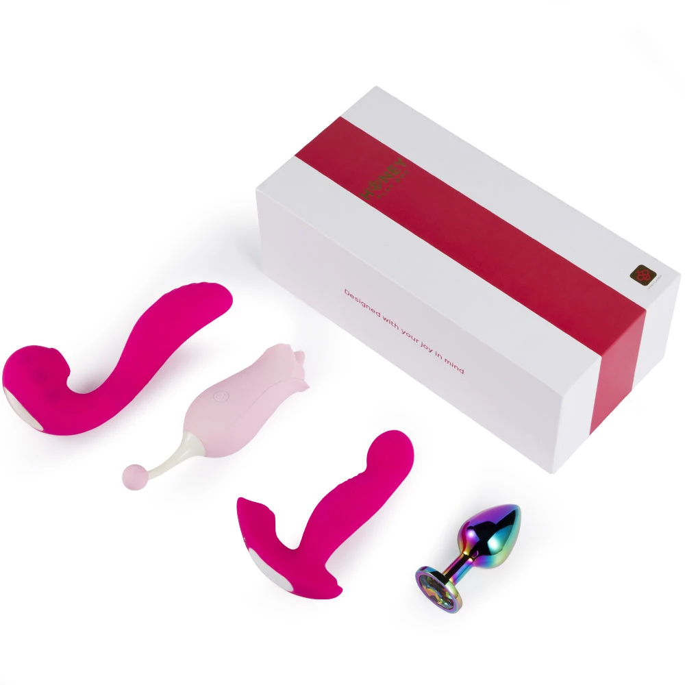 Honey Play Box Happy Better Boutique Bundle Vibrators 2 Honey Play Box Happy Better Boutique Bundle Vibrators