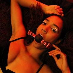 Honey Play Box Ur Mine Ball Gag - Pink