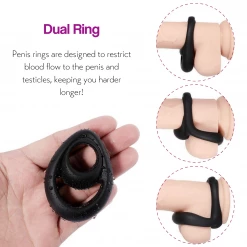 Honey Play Box Dual Penis Ring