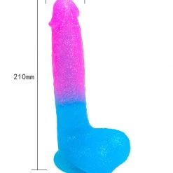 Honey Play Box Rove - Colorful Realistic Dildo With Ball 6.5 Inch Dildos
