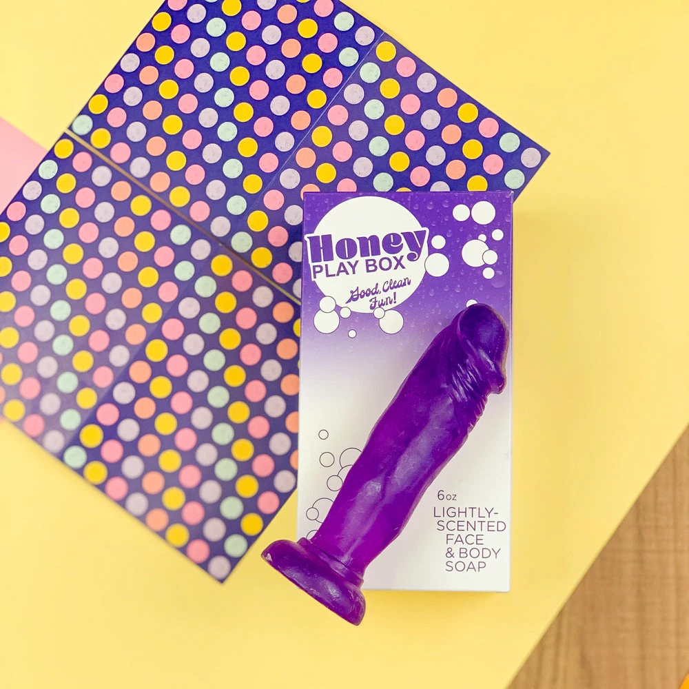 Honey Play Box Penis Shaped Novelty Soap Lubes & Better Sex 5 Honey Play Box Penis Shaped Novelty Soap Lubes & Better Sex