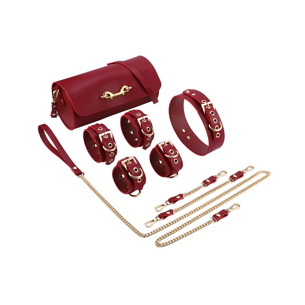 Honey Play Box BDSM Federico - Luxurious Restraint Kit Genuine Leather 2 Honey Play Box BDSM Federico - Luxurious Restraint Kit Genuine Leather