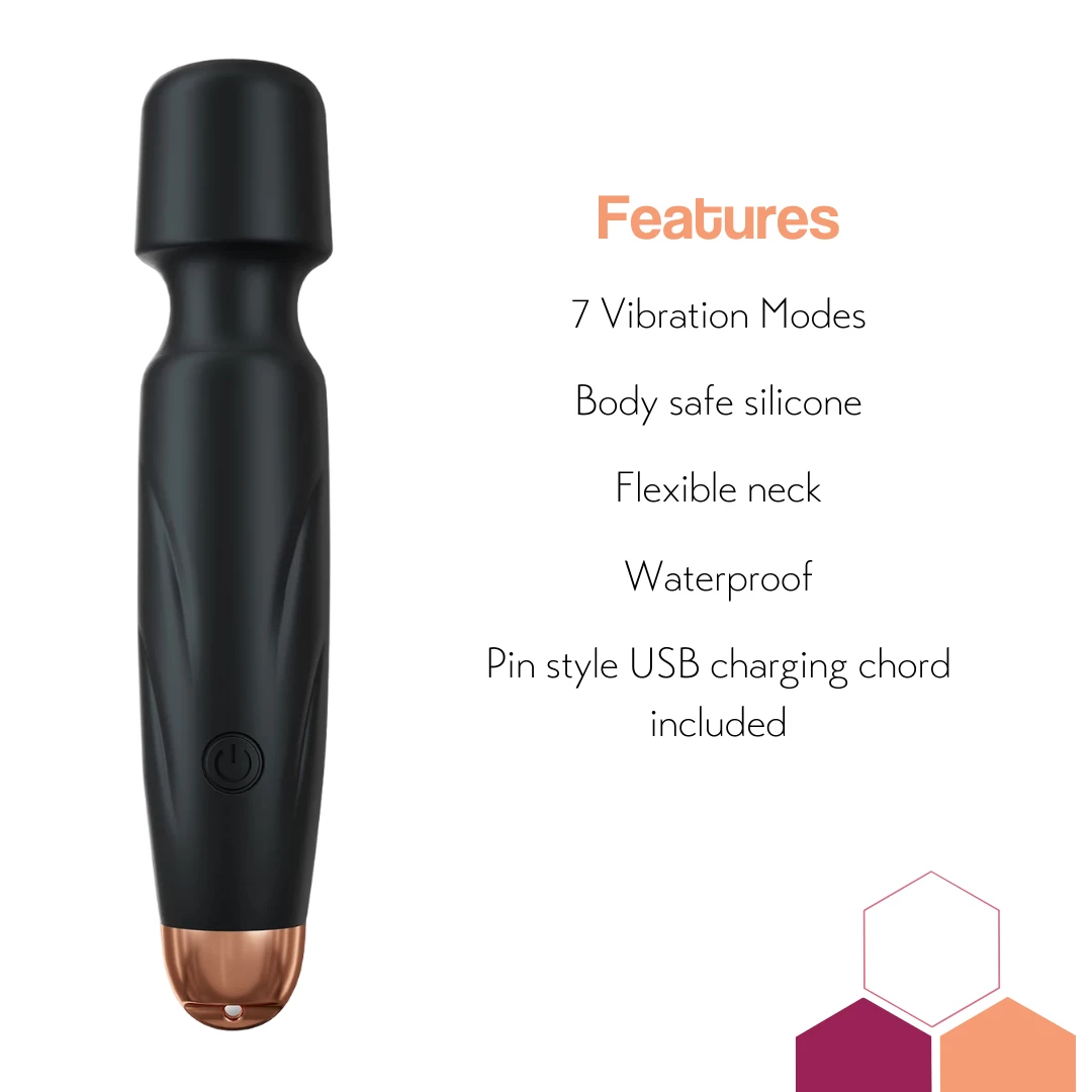 Honey Play Box Kandy - Mini Magic Vibrating Wand Vibrators 2 Honey Play Box Kandy - Mini Magic Vibrating Wand Vibrators