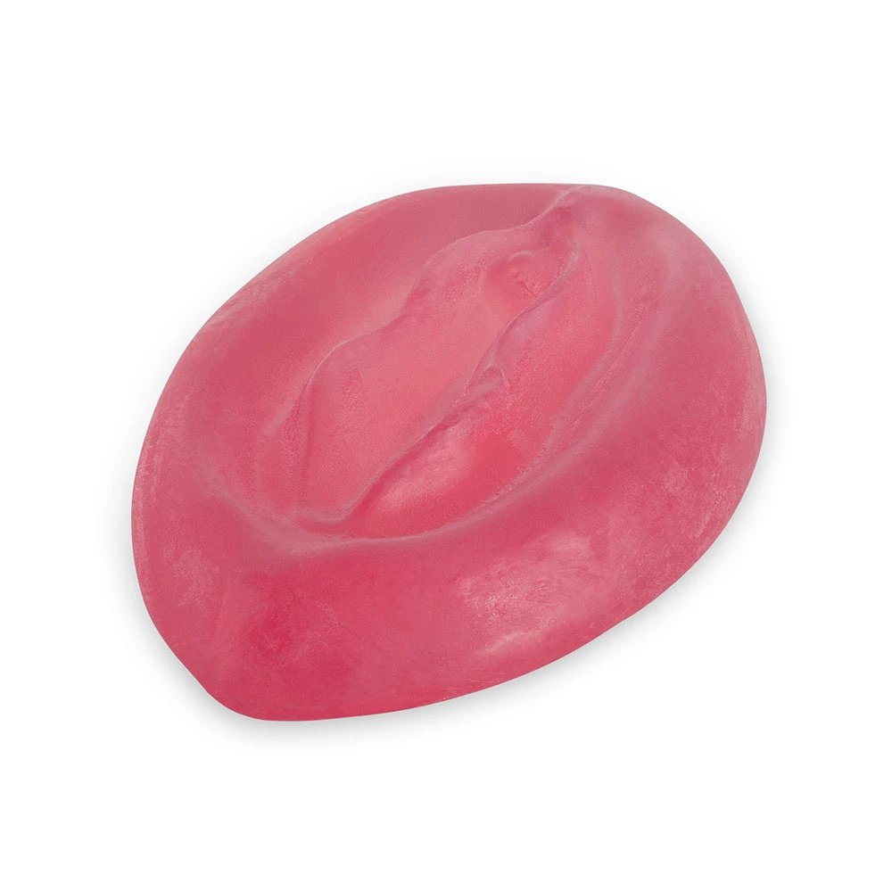 Honey Play Box Lubes & Better Sex Vulva Shaped Novelty Soap 2 Honey Play Box Lubes & Better Sex Vulva Shaped Novelty Soap