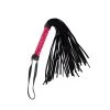 Honey Play Box Domme Leather Flogger - Pink