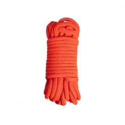 Honey Play Box Nylon BDSM Rope Tying 16 Ft - Red