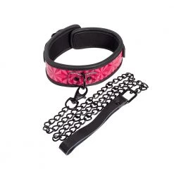 Honey Play Box Power Play Collar & Leash - Pink