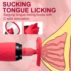 Honey Play Box New Arrivals Mona - 2IN1 Clit Sucker & Nipple Stimulator