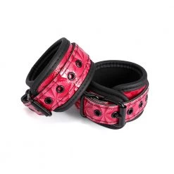 Honey Play Box Kinky Play Wrist Cuffs - Pink BDSM