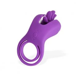 Honey Play Box Roxy - Licking Sex Toy & Vibrating Dual Penis Ring