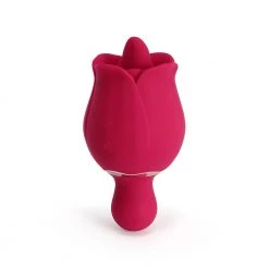 Honey Play Box Vibrators Sylvia - Tongue Licking Rose Vibrator