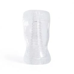 Honey Play Box Ware - Clear Textured Blow Job Stroker