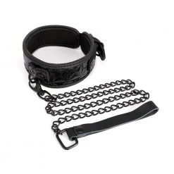 Honey Play Box Power Play Collar & Leash - Black