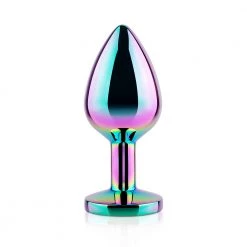 Honey Play Box Rainbow Gem Prism Metal Butt Plug Anal Toys
