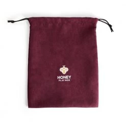 Honey Play Box Large Sex Toy Storage Bag - Maroon