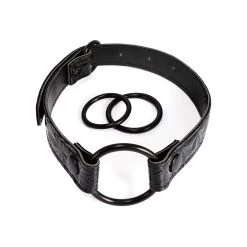Honey Play Box Open Up O-Ring Gag - Black