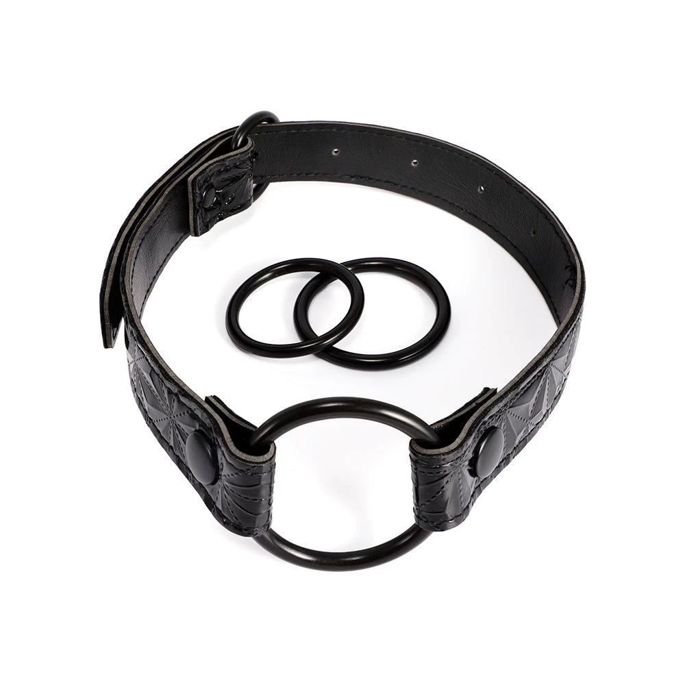 Honey Play Box Open Up O-Ring Gag - Black 2 Honey Play Box Open Up O-Ring Gag - Black