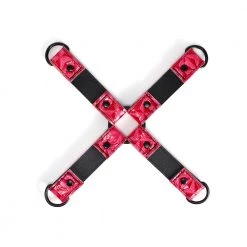 Honey Play Box BDSM Four Point Hogtie - Pink