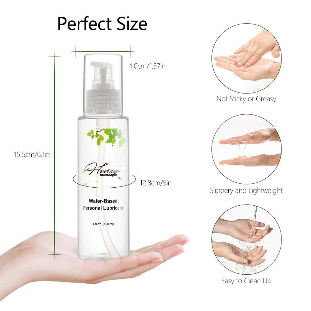 Honey Play Box Lubes & Better Sex Water Based Lubricant In 4oz/120ml 5 Honey Play Box Lubes & Better Sex Water Based Lubricant In 4oz/120ml