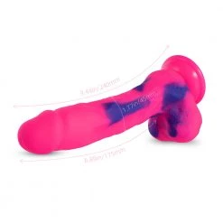 Honey Play Box Dildos Sophia Avant Lesbian Pride Dildo 7 Inch