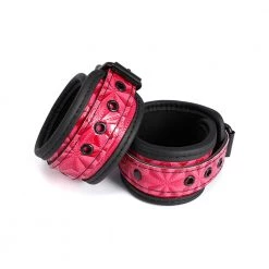 Honey Play Box Kinky Play Wrist Cuffs - Pink BDSM