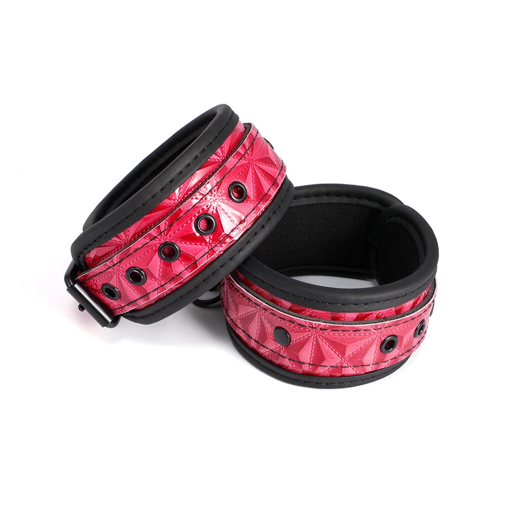 Honey Play Box Kinky Play Ankle Cuffs - Pink BDSM 3 Honey Play Box Kinky Play Ankle Cuffs - Pink BDSM