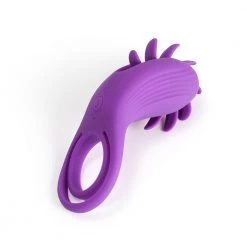 Honey Play Box Roxy - Licking Sex Toy & Vibrating Dual Penis Ring