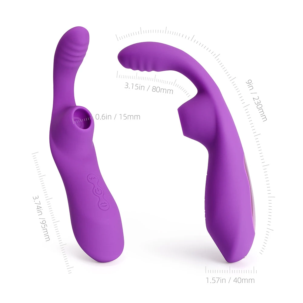Honey Play Box July - Clit Sucking G Spot Vibrator 6 Honey Play Box July - Clit Sucking G Spot Vibrator