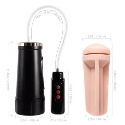 Honey Play Box Carl - Hands Free Male Masturbator With Suction Penis Toys