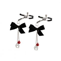 Honey Play Box Bow Tie Nipple Clamps BDSM