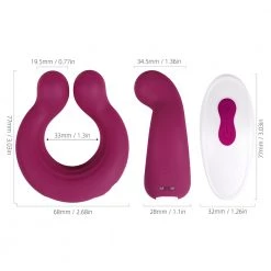 Honey Play Box Vibrators Berry - Couples Vibrator & Vibrating Cock Ring With Clit Vibrator 13 Honey Play Box Vibrators Berry - Couples Vibrator & Vibrating Cock Ring With Clit Vibrator