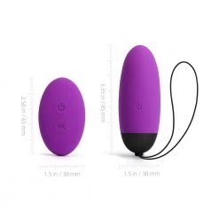 Honey Play Box Ada - Silicone Bullet Egg Vibrator Remote