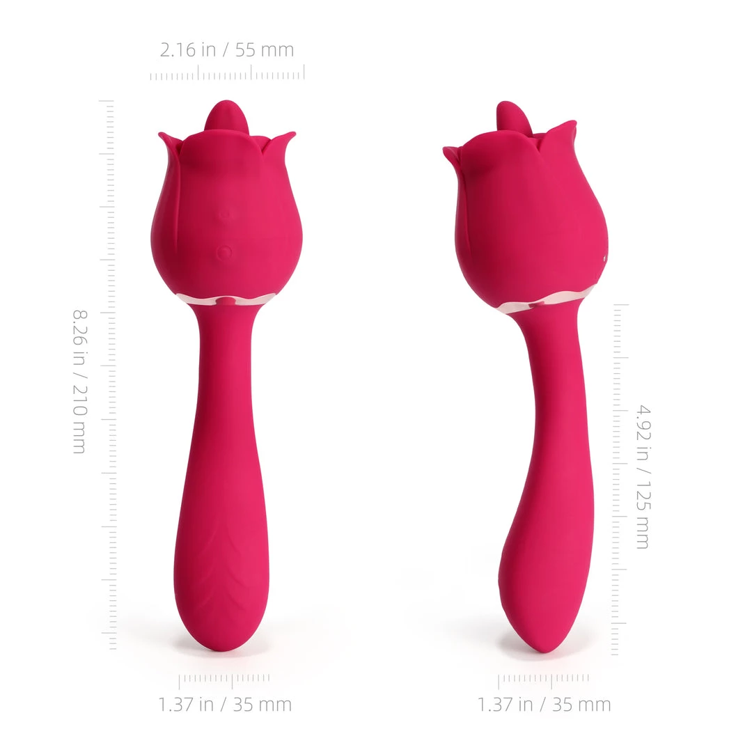 Honey Play Box Rhea - The Rose Clit Licking Tongue Vibrator & G Spot Massager 4 Honey Play Box Rhea - The Rose Clit Licking Tongue Vibrator & G Spot Massager
