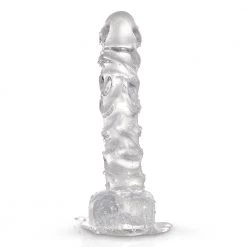 Honey Play Box Mx. Smith - Textured Jelly Suction Cup Dildo 8 Inch