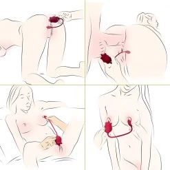 Honey Play Box Vibrators Fiona - Clit Licking Rose Toy & Vibrating Egg