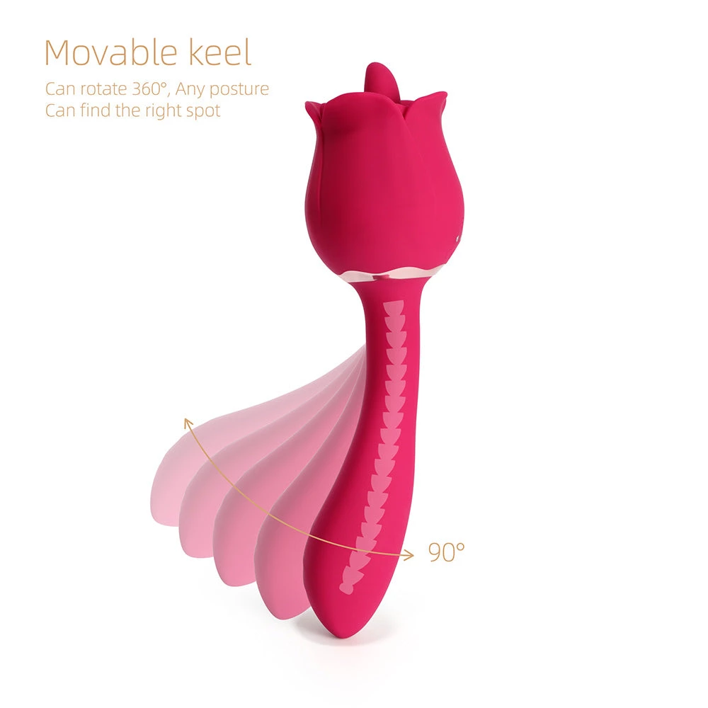 Honey Play Box Rhea - The Rose Clit Licking Tongue Vibrator & G Spot Massager 5 Honey Play Box Rhea - The Rose Clit Licking Tongue Vibrator & G Spot Massager