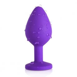 Honey Play Box Pink Gem Purple Silicone Butt Plug