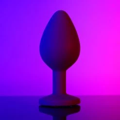 Honey Play Box Pink Gem Purple Silicone Butt Plug