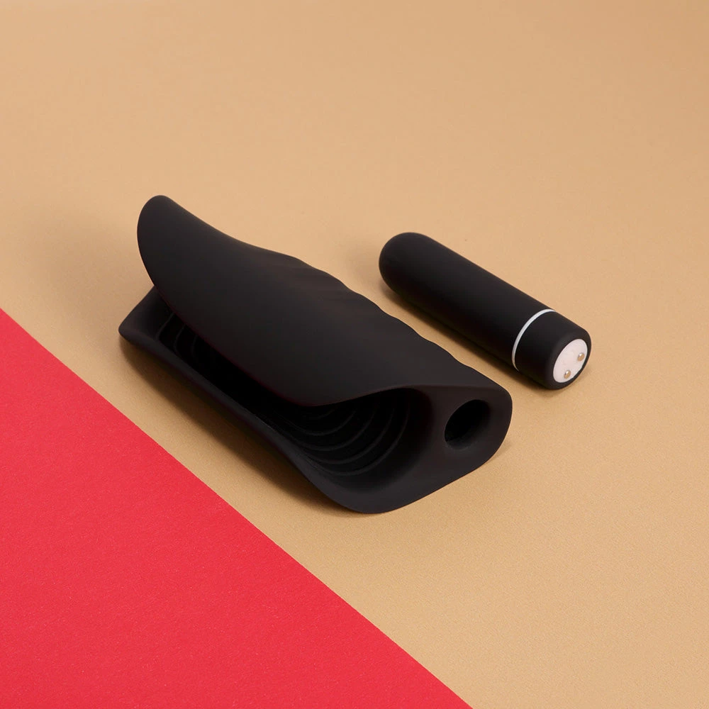 Honey Play Box Silicone Vibrating Masturbation Sleeve Penis Toys 7 Honey Play Box Silicone Vibrating Masturbation Sleeve Penis Toys