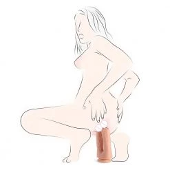 Honey Play Box Dildos Monster - Double Penetrator Dildo 7.5 Inch