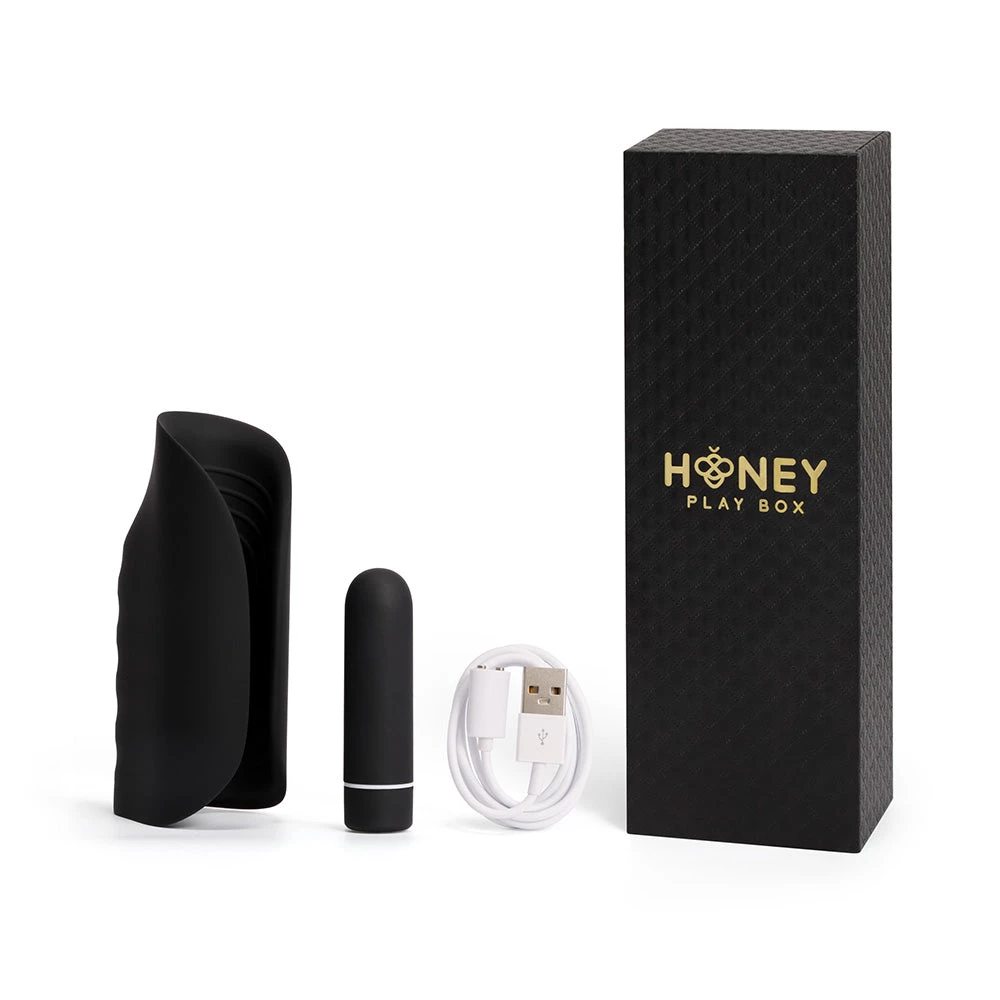 Honey Play Box Silicone Vibrating Masturbation Sleeve Penis Toys 8 Honey Play Box Silicone Vibrating Masturbation Sleeve Penis Toys