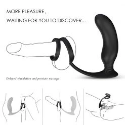 Honey Play Box Lanco - 3 In 1 Prostate Stimulator With Cock Ring Anal Toys