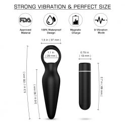 Honey Play Box 3in1 Anal Vibrator Bullet With Vibrating Cock Ring Vibrators 13 Honey Play Box 3in1 Anal Vibrator Bullet With Vibrating Cock Ring Vibrators