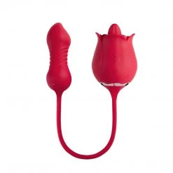 Honey Play Box Fiona Plus – Rose Clit Licking Stimulator & Thrusting Egg