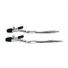 Honey Play Box BDSM Nipple Clips - Silver Tassels