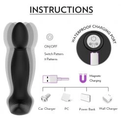 Honey Play Box Zeus - Detachable Prostate Stimulator With Bullet Vibrator